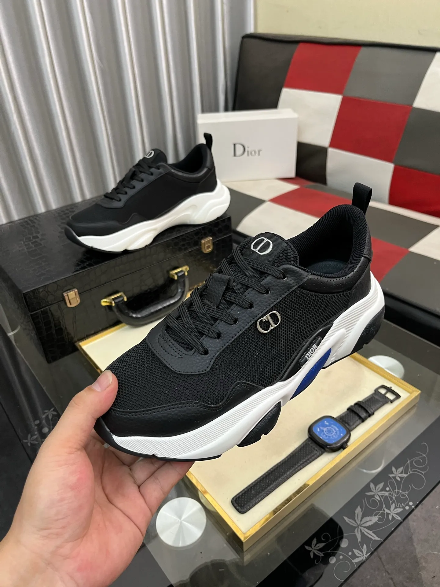 Men's Men's Shoes 💰458⌚️⌚️《DIOR*》The latest hot-selling casual shoes, top brand [seduce] luxury~purchase, top~quality. [Strong] The upper is made of imported breathable cowhide material ➕ breathable sheepskin feet (•) with fine workmanship. Original personalized fashionable soft rubber wear-resistant outsole, size: 38-444️⃣colors available